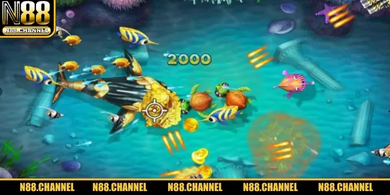 Bắn cá N88 nhiều thể loại và phòng chơi hấp dẫn